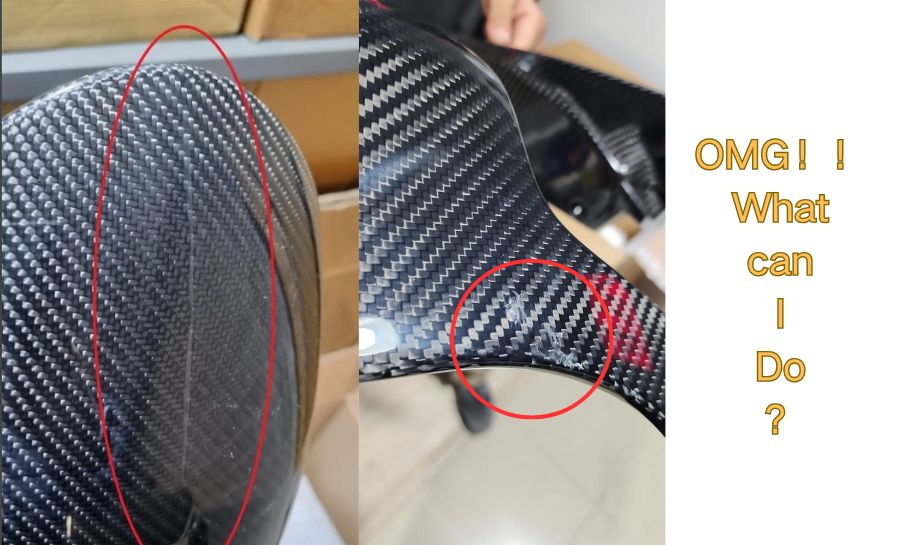 Easy Way to Repair Scratched Carbon Fiber Parts