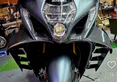 AKOSO Suzuki GSX1300 R Hayabusa 2021+ Gen3 Carbon Fiber Front Lower Winglets Aerodynamic