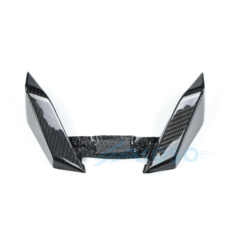 AKOSO 2023-2025 BMW R1300GS Dry Carbon Fiber Front Beak Fairing Extension Wheel Extender Cover
