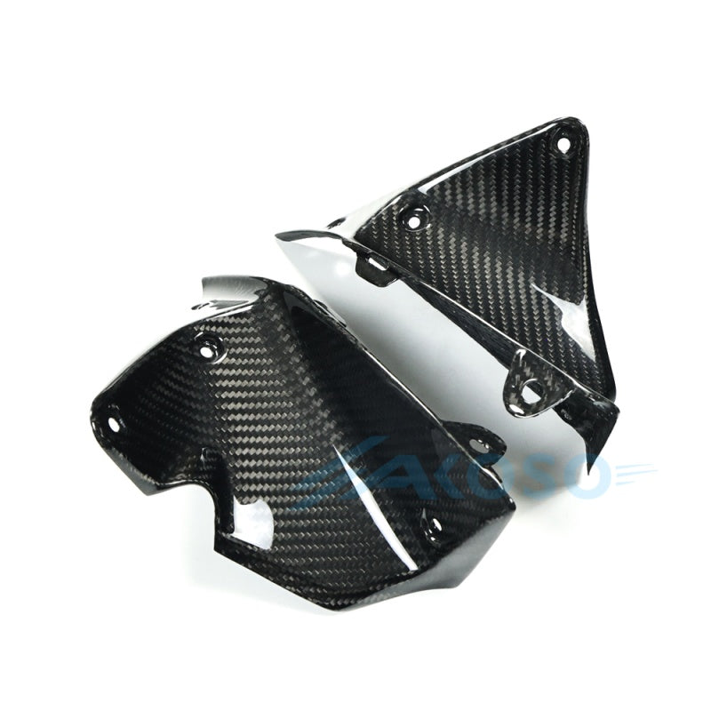 AKOSO 2025+ Kawasaki Z900 Carbon Fiber Inner Radiator Covers