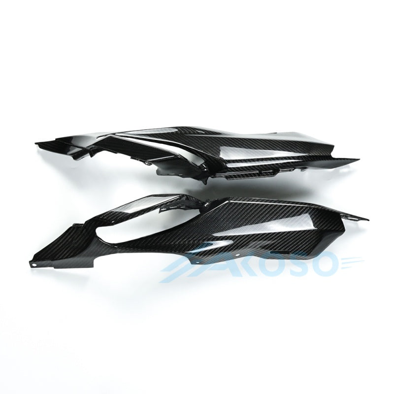 AKOSO Yamaha MT07 MT-07 2014-2017 Carbon Fiber Rear Under Tail Seat Side Panels