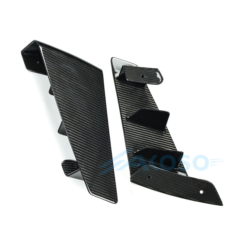AKOSO Suzuki GSX1300 R Hayabusa 2021+ Gen3 Carbon Fiber Front Lower Winglets Aerodynamic