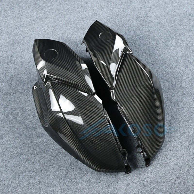 AKOSO 2025+ Yamaha MT-07 Carbon Fiber Tank Side Panels Assembly