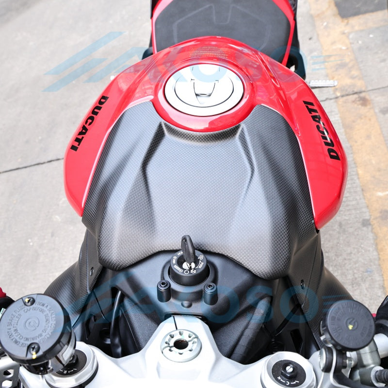 AKOSO 2025+ Ducati Panigale V2 V2S Carbon Fiber Front Tank AirBox Cover