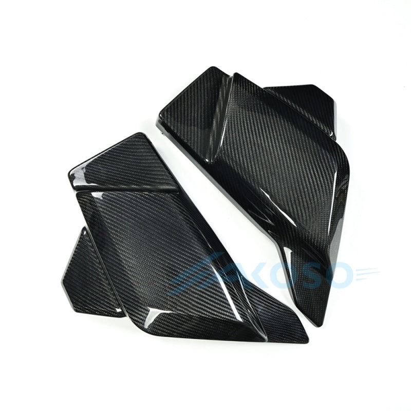 AKOSO 2024+ Harley Carbon Fiber Side Battery Covers For Touring Road Glide Street Glide 2024+