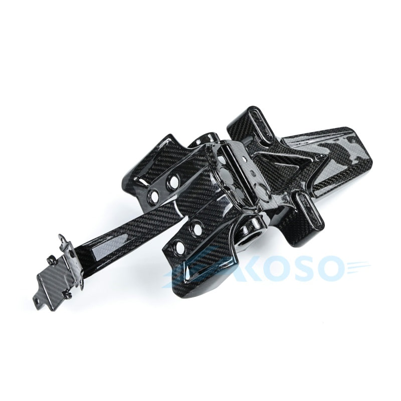 AKOSO 2021-2024 Yamaha MT-07 Carbon Fiber License Plate Holder Tail Fairing
