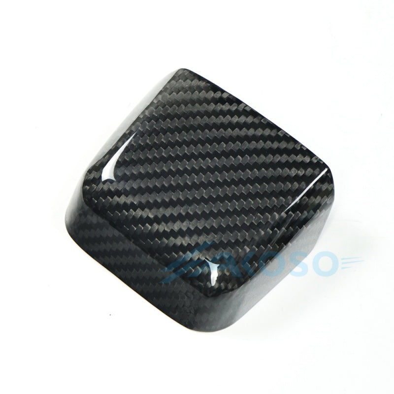 AKOSO 100% Dry Carbon Fiber License Plate Lights Housing For 2024+ Harley Touring Road Glide Street Glide / CVO