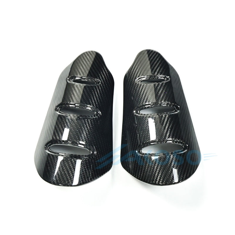 AKOSO Dry Carbon Fiber Hand Guards For Harley Touring & Softails