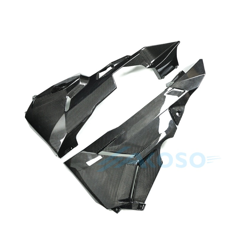AKOSO 2023+ Honda CBR250RR Carbon Fiber Lower Side Fairing Belly Pan
