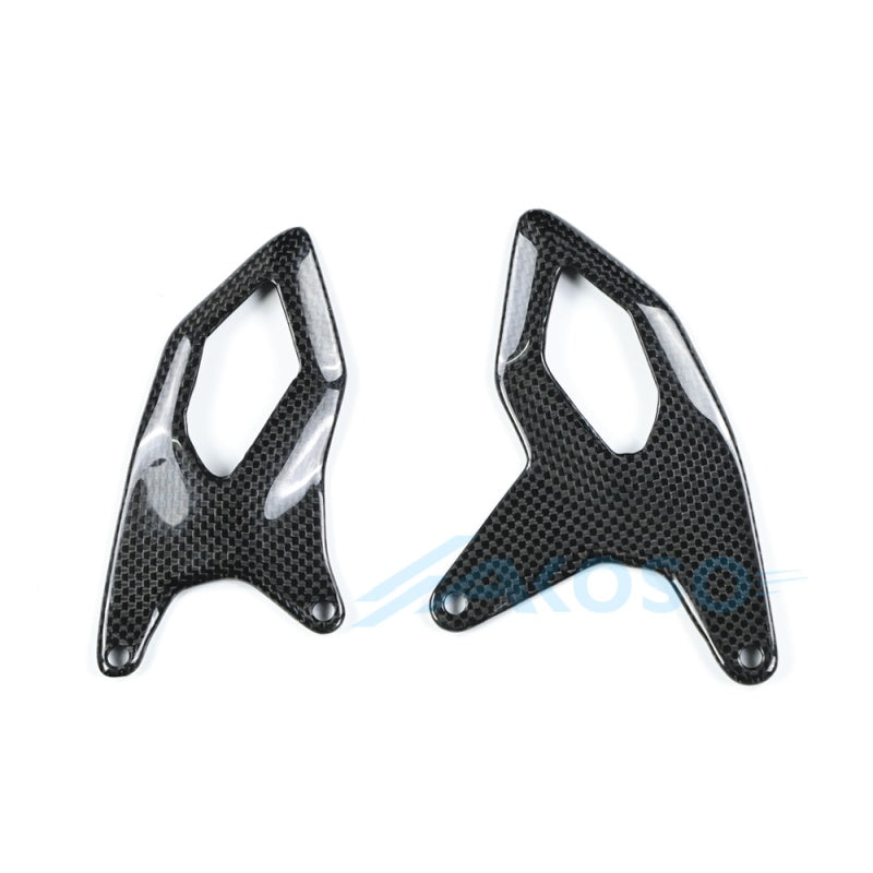 AKOSO 2025+ Ducati Panigale V2 V2S Carbon Fiber Heel Guards