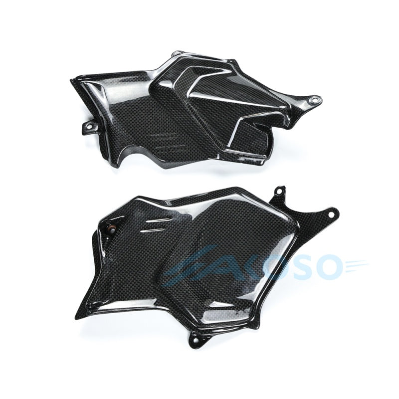 AKOSO 2025+ Ducati Panigale V2 V2S Carbon Fiber Tank Side Panels Under Seat