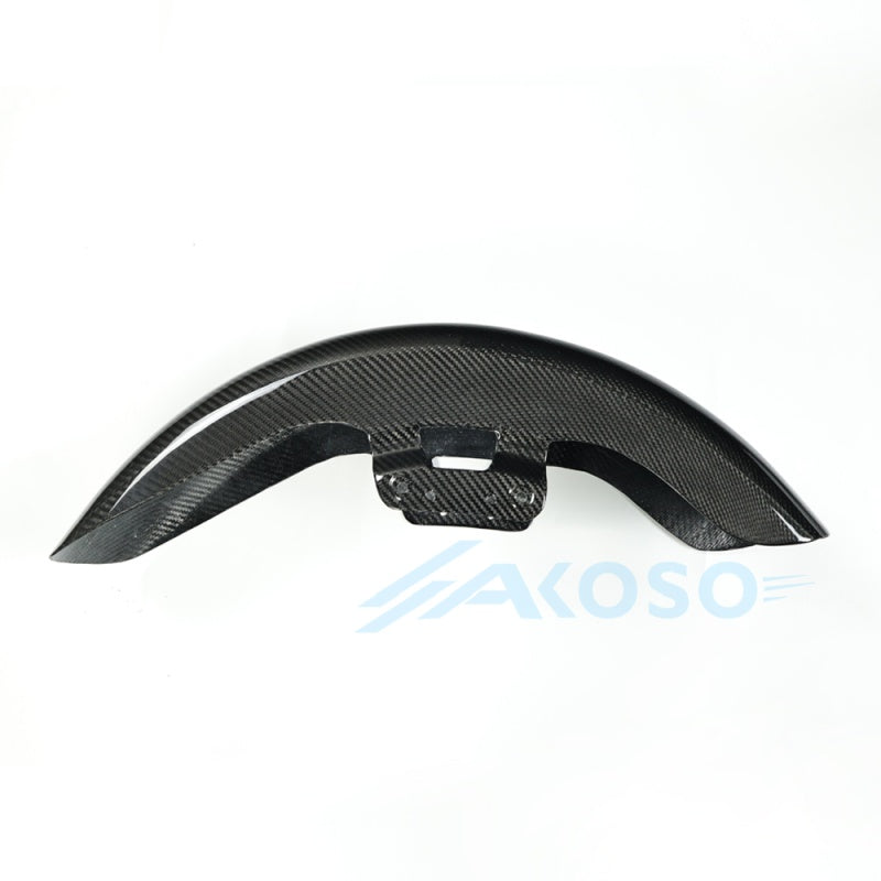 AKOSO Carbon Fiber Front Fender for Harley-Davidson Touring Road Glide 2024, Street Glide 2024+