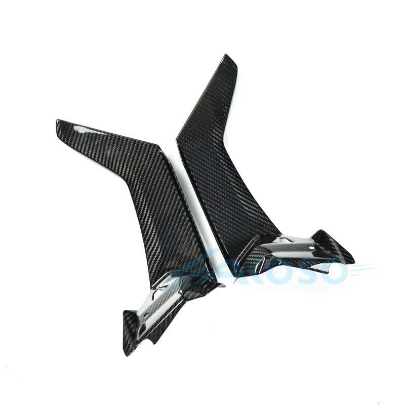 AKOSO 2025+ Yamaha R9 Dry Carbon Fiber Front Inner Side Panels Fairing
