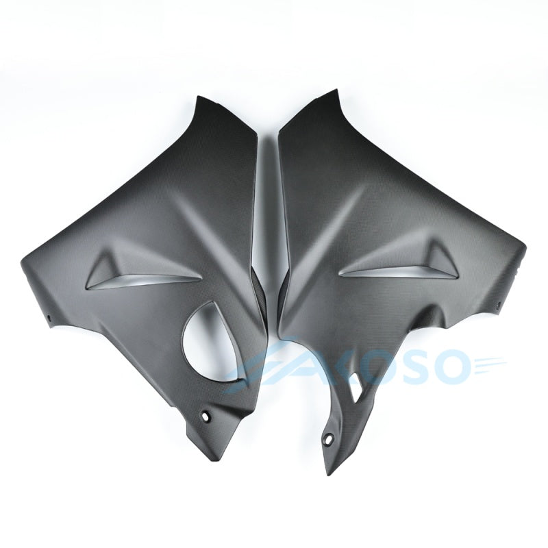AKOSO 2025+ Ducati Panigale V2 V2S Carbon Fiber Side Panels Lower Side Fairing