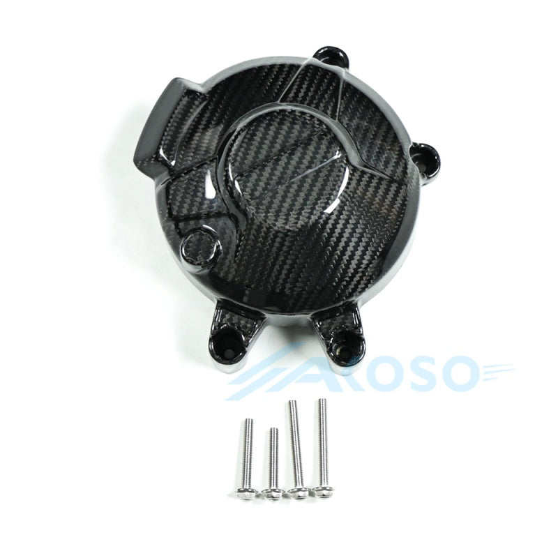 AKOSO 2013-2020 Yamaha MT09 FZ09 Carbon Fiber Motor Engine Cover Protector