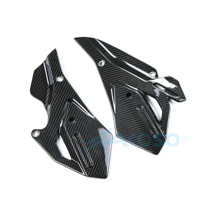 AKOSO 2025+ BMW R1300GS Adventure Dry Carbon Fiber Lower Side Panels Heel Protectors
