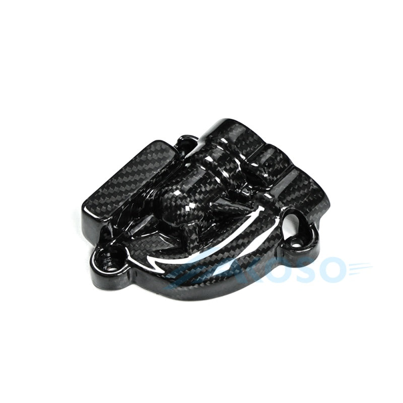 AKOSO 2014-2024 Yamaha FZ-07 MT-07 100% Carbon Fiber Engine Cover Protection Case