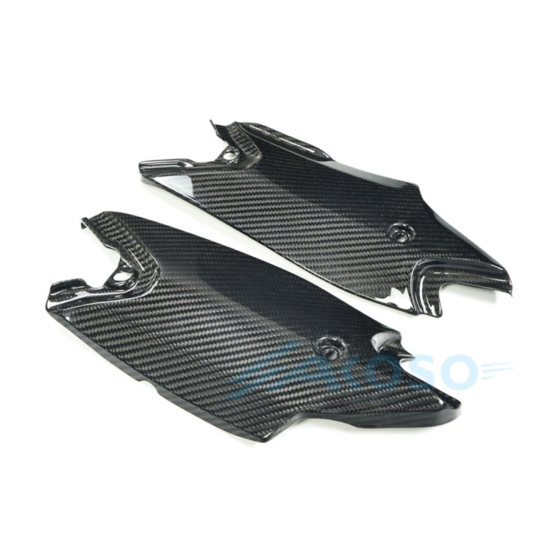 AKOSO 2025+ Yamaha R9 100% Dry Carbon Fiber Side Panels Under Tank
