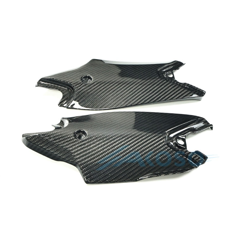 AKOSO 2025+ Yamaha R9 100% Dry Carbon Fiber Side Panels Under Tank