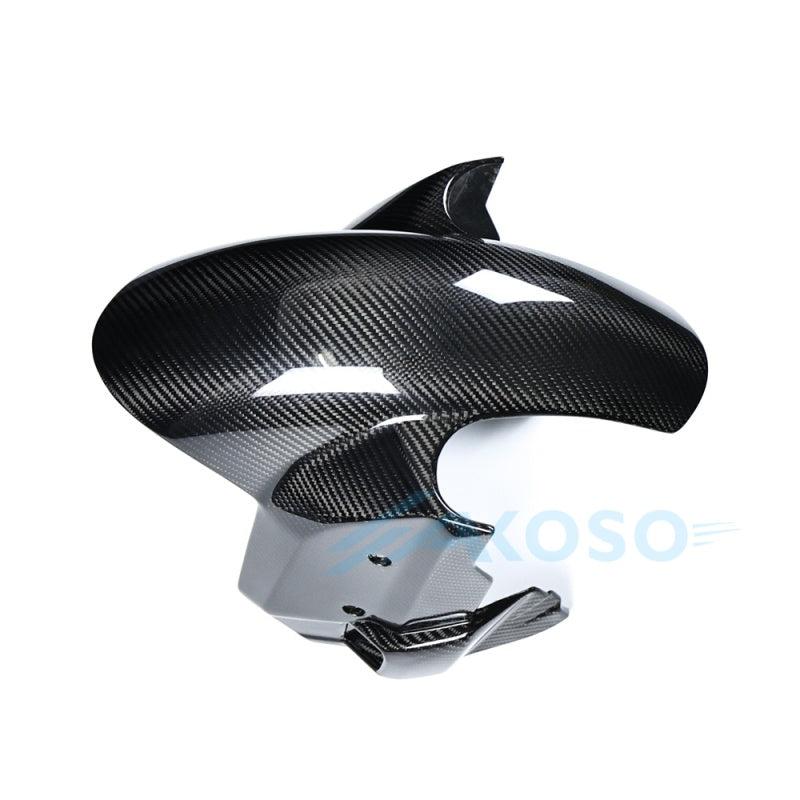 S1000RR 2025 純正フェンダー AKOSO 2025 BMW S1000RR Carbon Fiber Front Fender Hugger Mudguard
