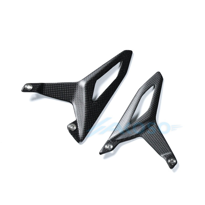 AKOSO 2025+ Ducati Streetfighter V4 V4S Carbon Fiber Heel Guards