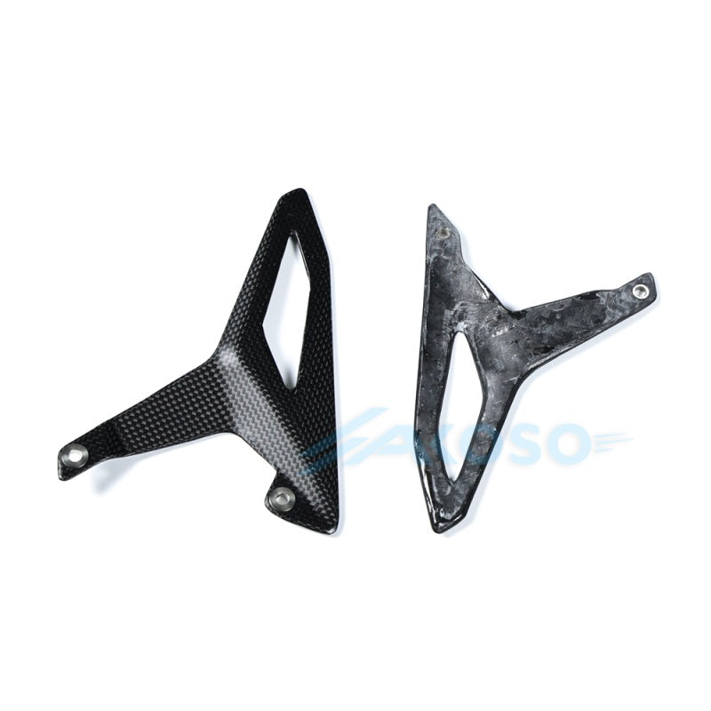 AKOSO 2025+ Ducati Streetfighter V4 V4S Carbon Fiber Heel Guards