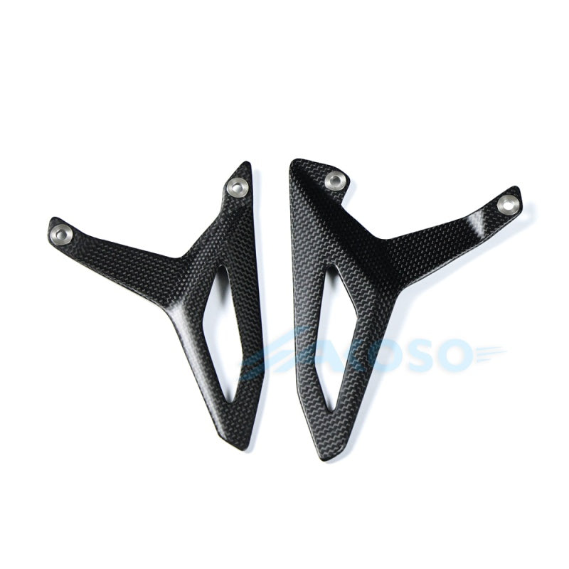 AKOSO 2025+ Ducati Streetfighter V4 V4S Carbon Fiber Heel Guards
