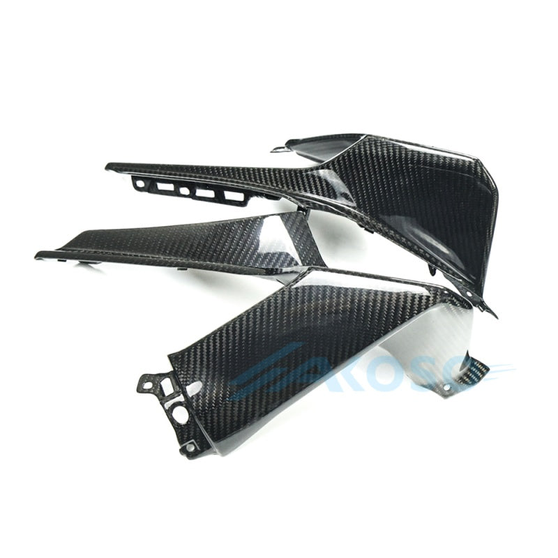 AKOSO 2025+ Yamaha R9 100% Dry Carbon Fiber Front Side Fairing Winglets