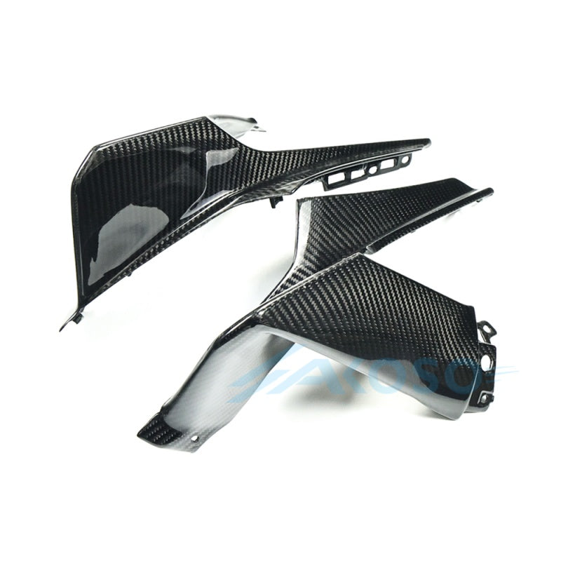 AKOSO 2025+ Yamaha R9 100% Dry Carbon Fiber Front Side Fairing Winglets