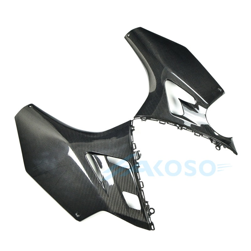AKOSO 2025+ Yamaha R9 100% Dry Carbon Fiber Side Panels Fairing