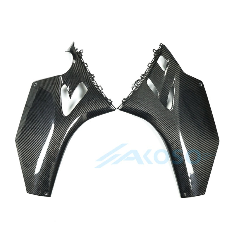 AKOSO 2025+ Yamaha R9 100% Dry Carbon Fiber Side Panels Fairing