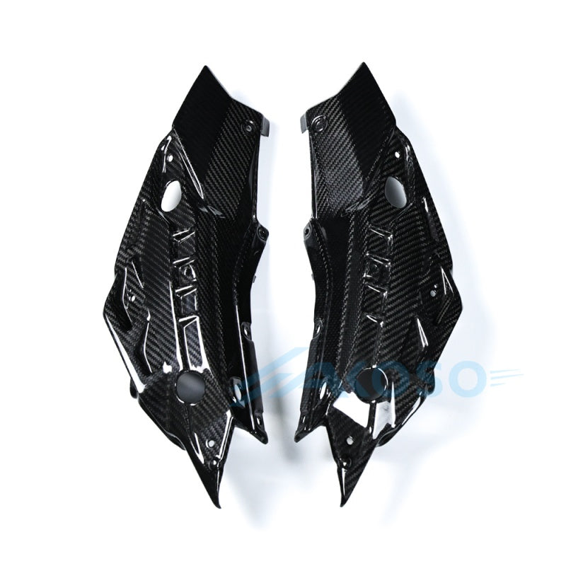 AKOSO 2024 2025 Yamaha MT09 / FZ09 Carbon Fiber Rear Inner Tail Side Seat Cover Fairing Cowling