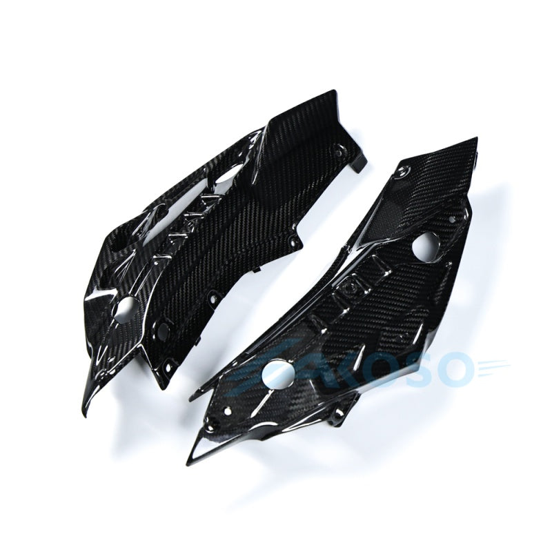 AKOSO 2024 2025 Yamaha MT09 / FZ09 Carbon Fiber Rear Inner Tail Side Seat Cover Fairing Cowling