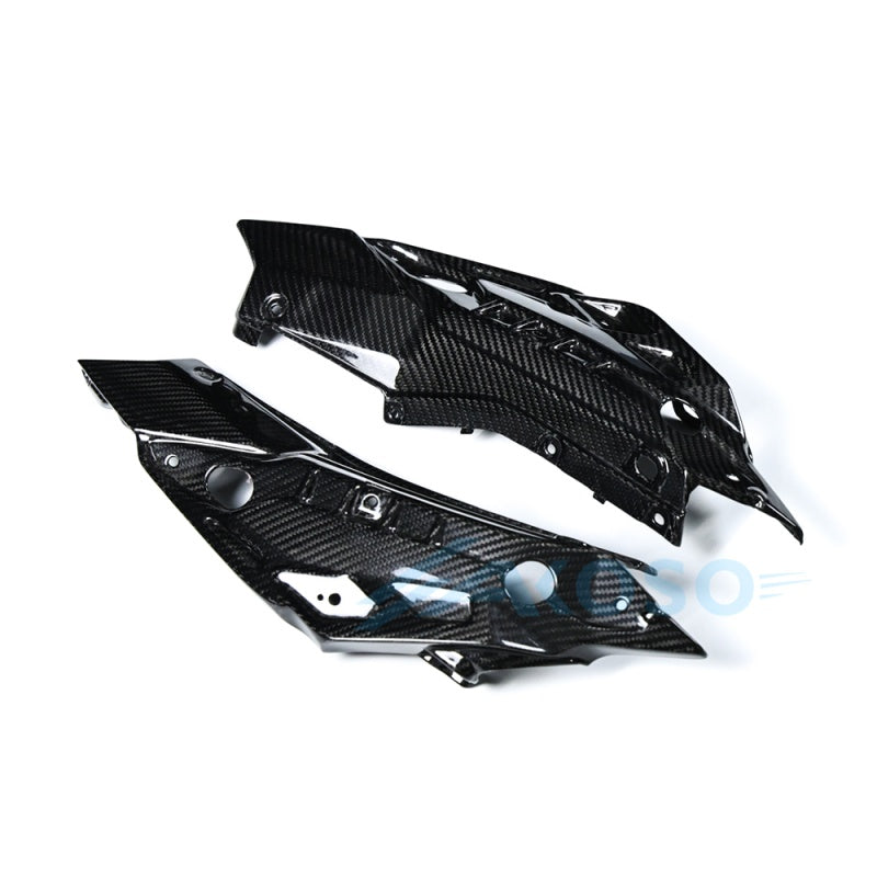 AKOSO 2024 2025 Yamaha MT09 / FZ09 Carbon Fiber Rear Inner Tail Side Seat Cover Fairing Cowling