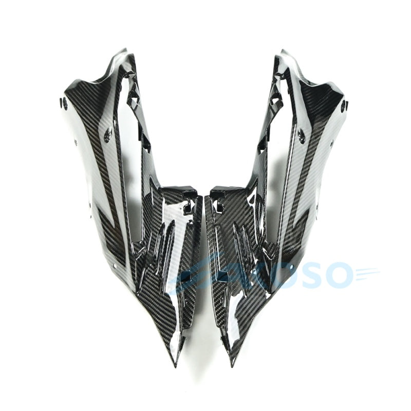 AKOSO 2025+ Yamaha R9 100% Dry Carbon Fiber Tail Side Fairing Inner