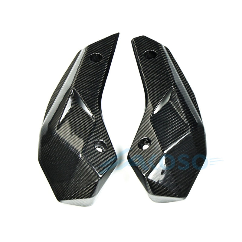 AKOSO 2021-2026 Suzuki GSX-S 1000 Carbon Fiber Lower Side Panels Belly Pan