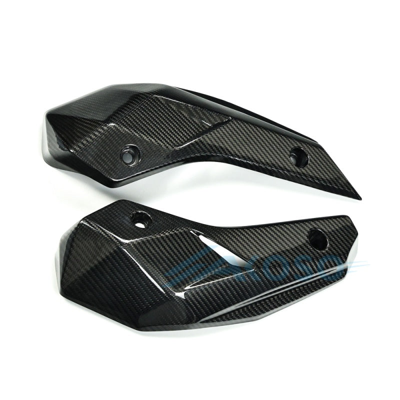 AKOSO 2021-2026 Suzuki GSX-S 1000 Carbon Fiber Lower Side Panels Belly Pan