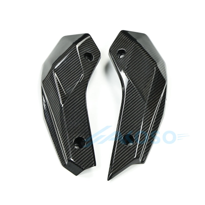 AKOSO 2021-2026 Suzuki GSX-S 1000 Carbon Fiber Lower Side Panels Belly Pan