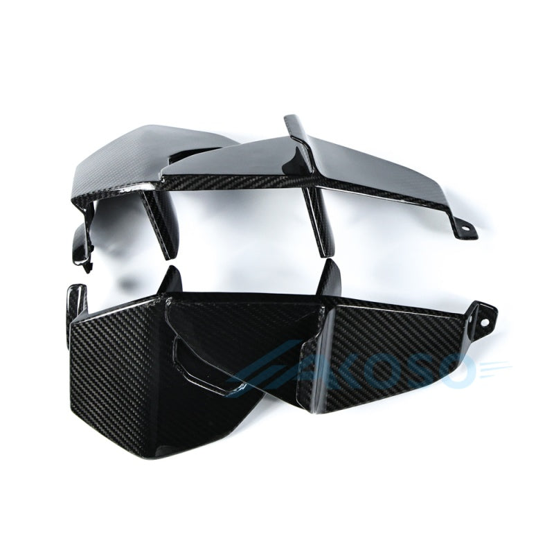 AKOSO 2024-2026 BMW M1000XR 100% Carbon Fiber Winglets