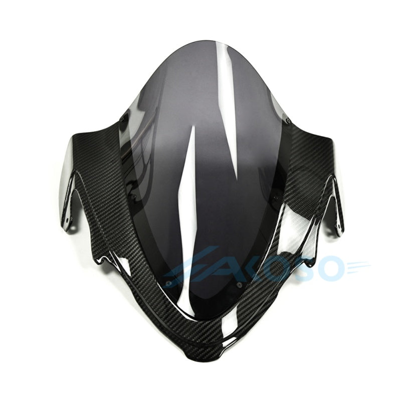 AKOSO Suzuki GSX1300 R Hayabusa 2021+ Carbon Fiber Front Windshield Fairing with plastic