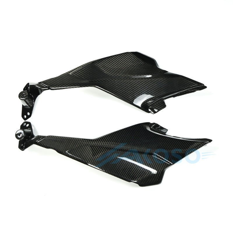 AKOSO 2021-2026 Suzuki GSX-S 1000 Carbon Fiber Side Panels Under Tank