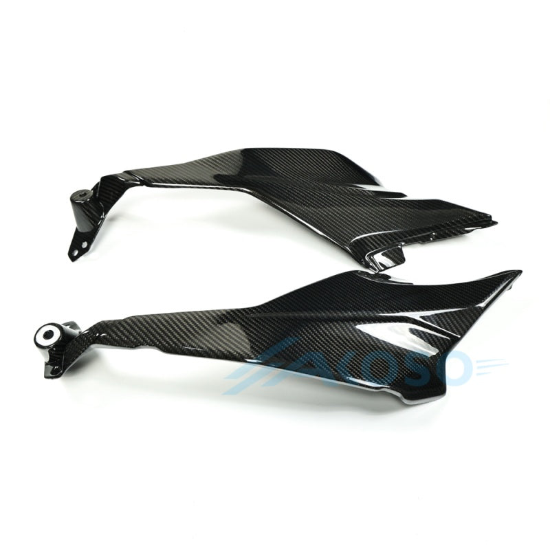 AKOSO 2021-2026 Suzuki GSX-S 1000 Carbon Fiber Side Panels Under Tank