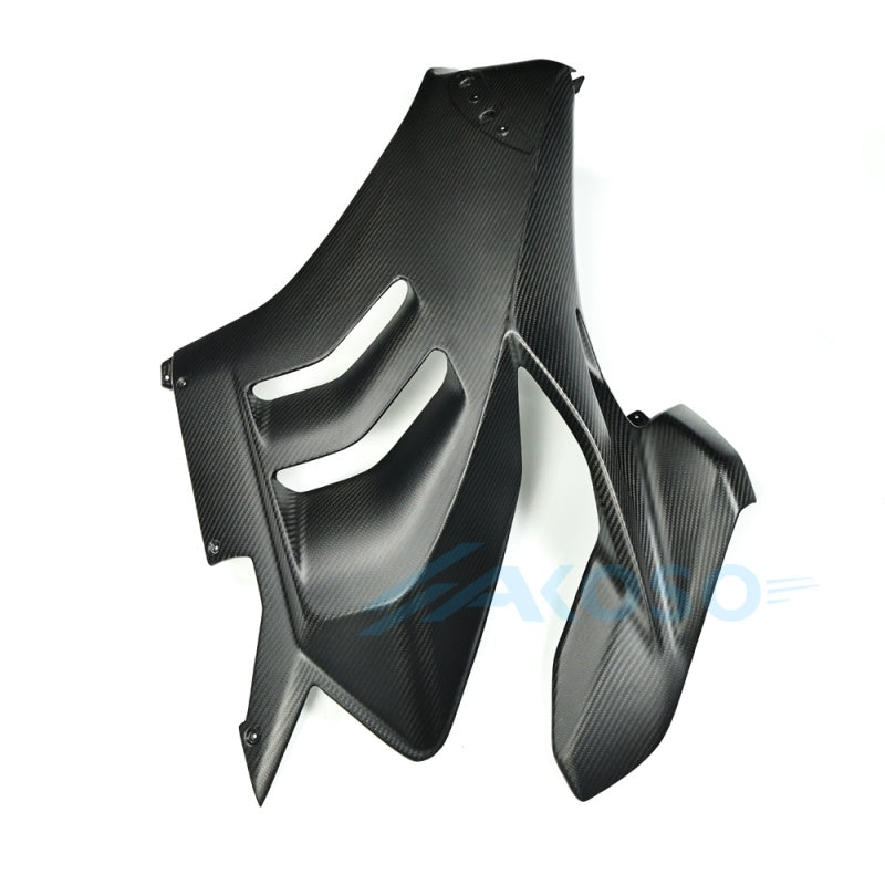 AKOSO 2018-2021 Ducati Panigale V4 V4S V4R Carbon Fiber Side Panels (Superleggera)