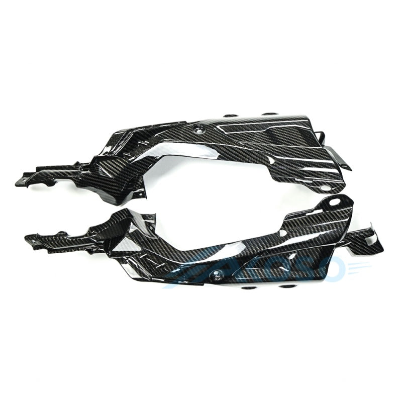 AKOSO 2021-2026 Suzuki GSX-S 1000 Carbon Fiber Side Panels Under Seat Sub-Frame