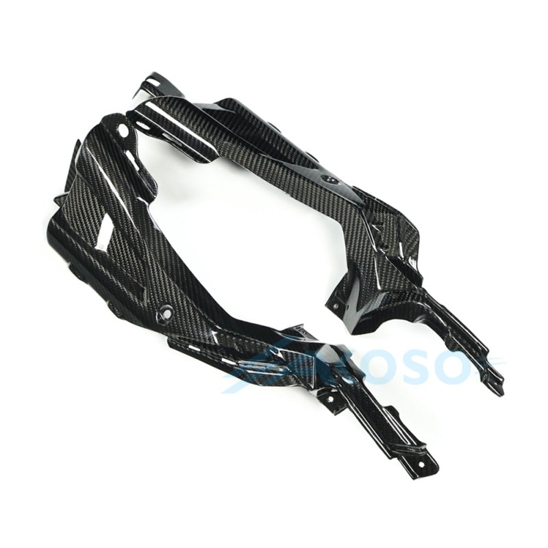 AKOSO 2021-2026 Suzuki GSX-S 1000 Carbon Fiber Side Panels Under Seat Sub-Frame