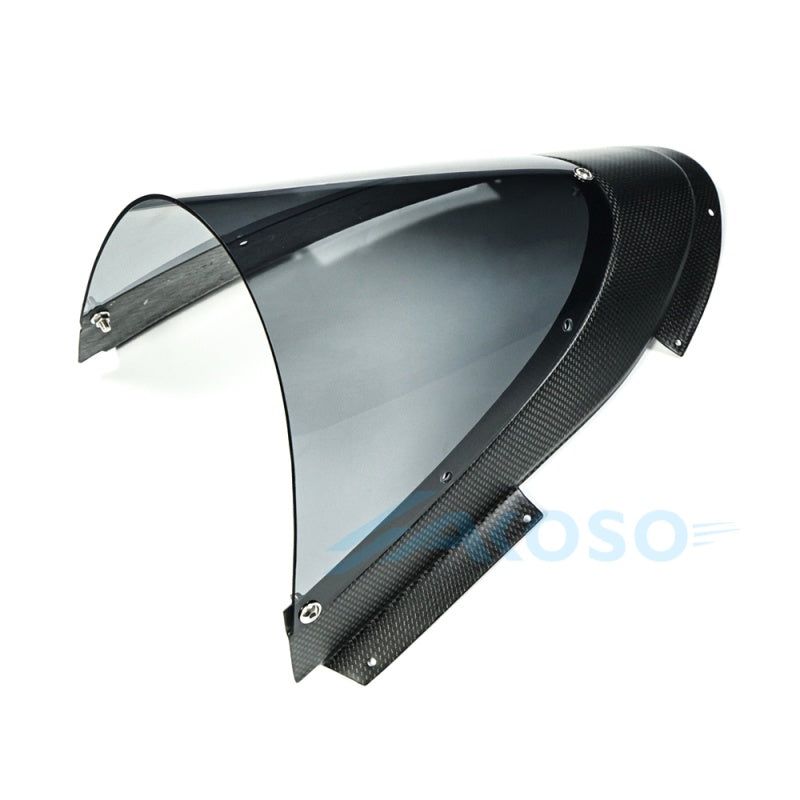 AKOSO 2025+ Ducati Panigale V2 V2S Carbon Fiber Windshield Windscreen