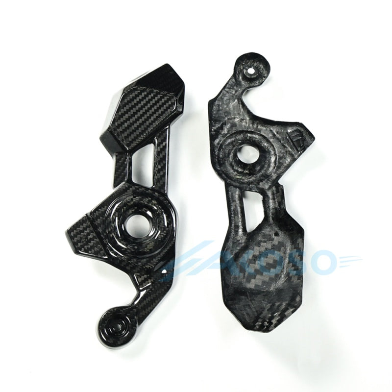 AKOSO 2025+ Kawasaki Z900 / Z900 SE Carbon Fiber Frame Covers Rear Footpeg Side Cover