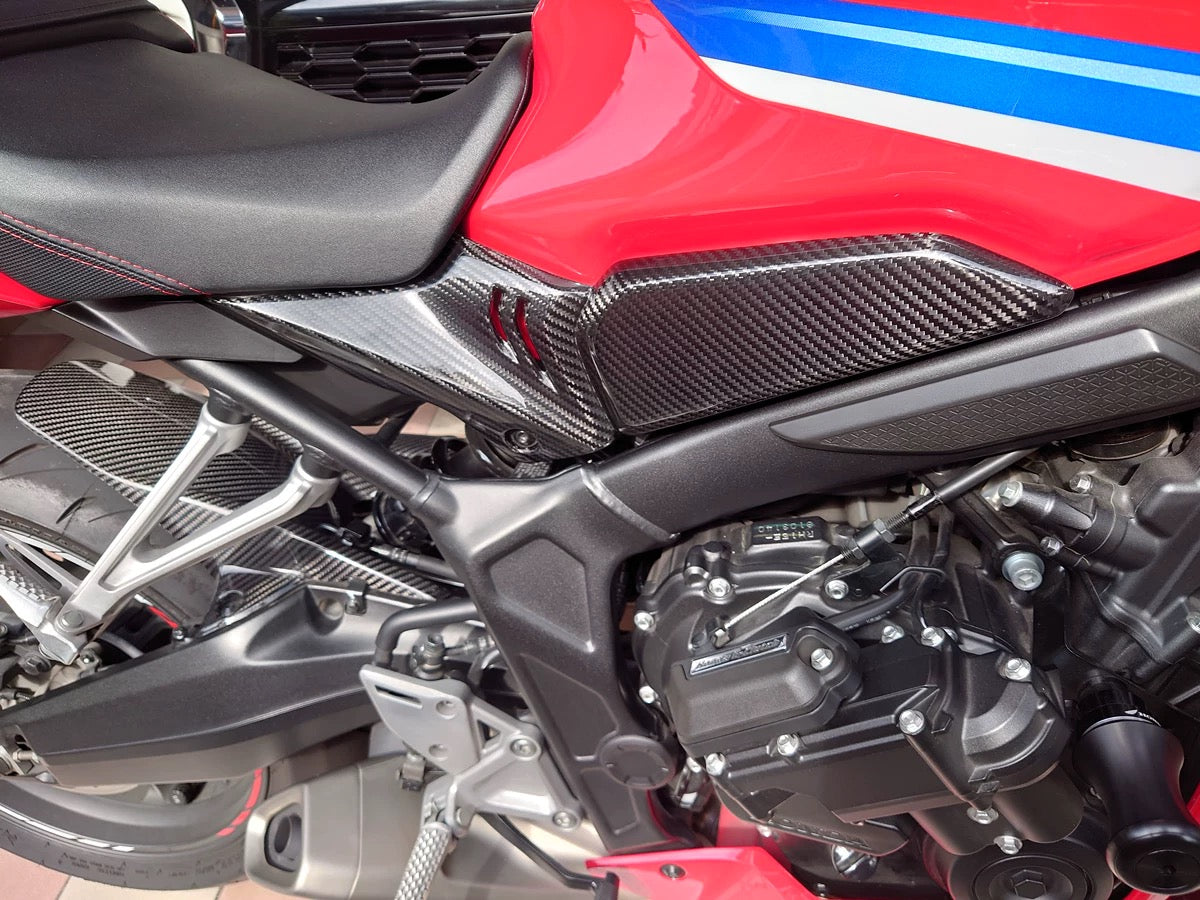 AKOSO 2024+ Honda CB650R CBR650R Carbon Fiber Under Tank Side Panels