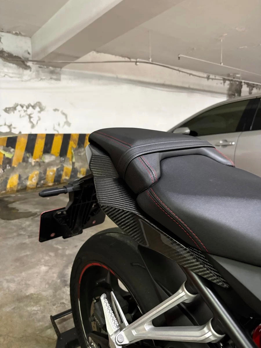 AKOSO 2021-2023 Honda CB650R CBR650R Carbon Fiber Tail Fairing Seat Side Panels