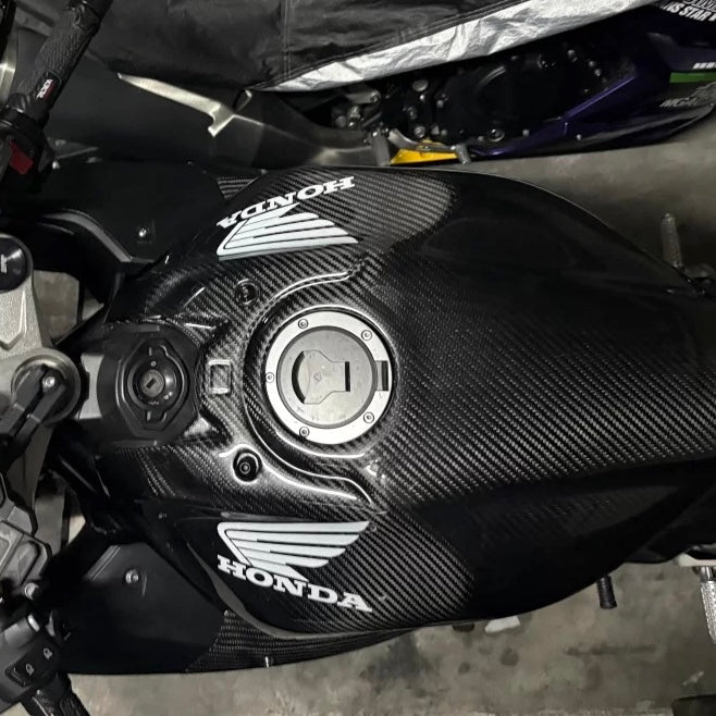 AKOSO 2024+ CB650R CBR650R Carbon Fiber Full Fuel Tank Cover